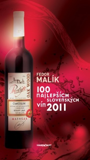obal knihy 100 najlepších slovenských vín 2011