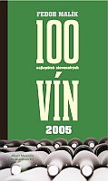 obal knihy 100 najlepších slovenských vín 2005